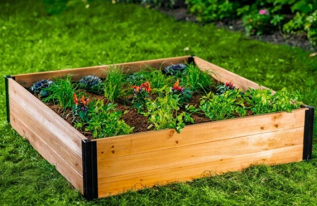 Cedar 4x4x11 Raised Garden Bed (2 Pack)