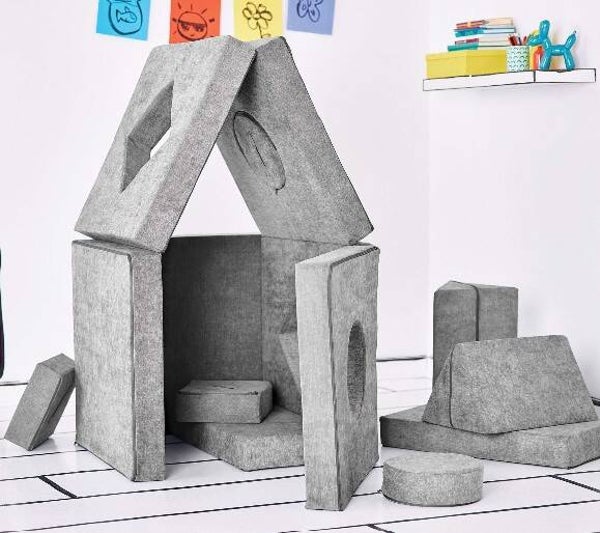 Yourigami Kids Convertible Play Fort