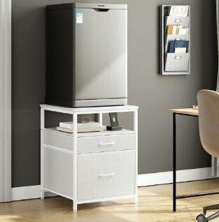 Microwave or Mini Fridge Stand with Storage