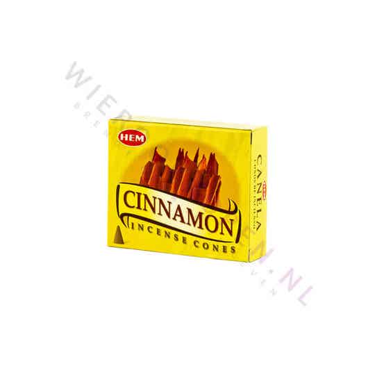 HEM Cinnamon Wierook Kegels (per pakje)