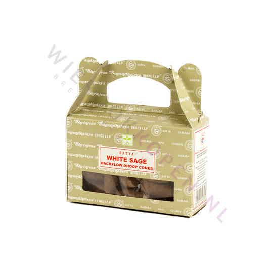 Satya White Sage Backflow Wierook Kegels (per pakje)