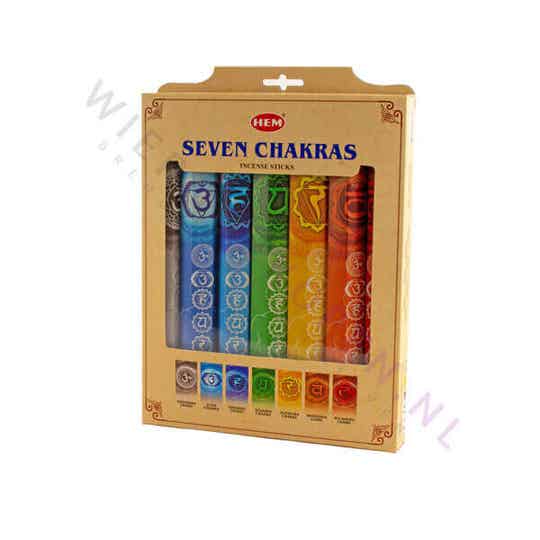 HEM Seven Chakra's Wierook Cadeauset 7 in 1