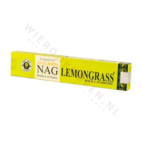 Golden Nag Lemongrass Wierook (per pakje)