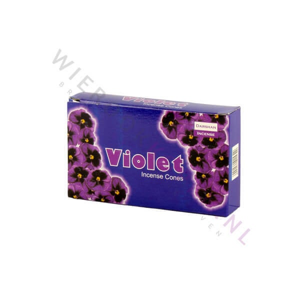 Darshan Violet Wierook Kegels (per pakje)