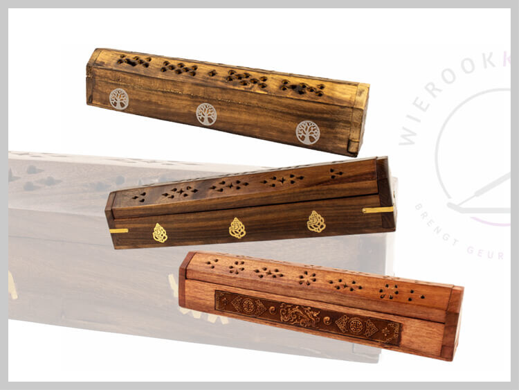 Houten wierookhouder kopen