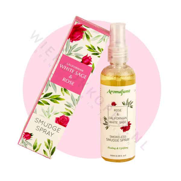 Aromafume White Sage & Rose Smudge Spray (100 ml)