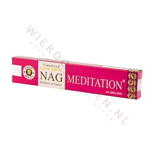 Golden Nag Meditation Wierook (per pakje)