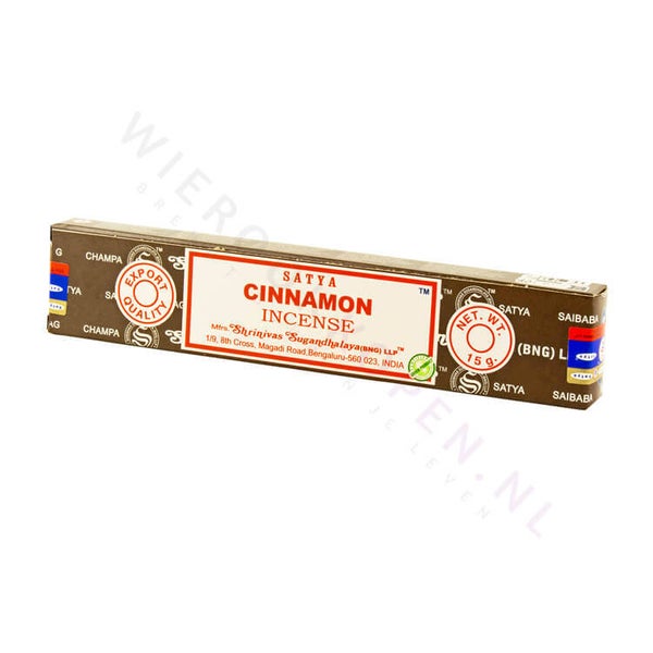 Satya Cinnamon Wierook (per pakje)