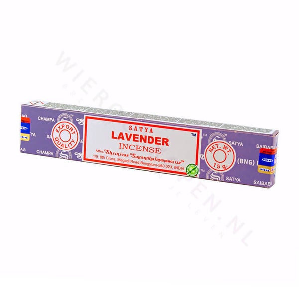 Satya Lavender Wierook (per pakje)