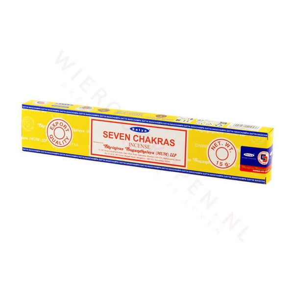 Satya Seven Chakras Wierook (per pakje)
