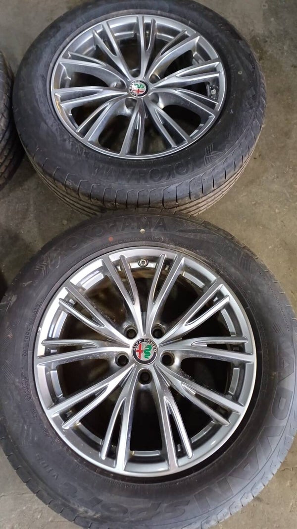cerchi alfa romeo stelvio compl.  raggio 18