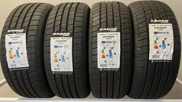 GOMME NUOVE 215/55/17 RADAR DIMAX 4 SEASON 98WXL 4STAGIONI DOT 2022