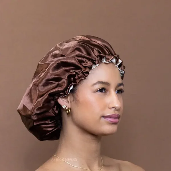 Satijnen bonnet