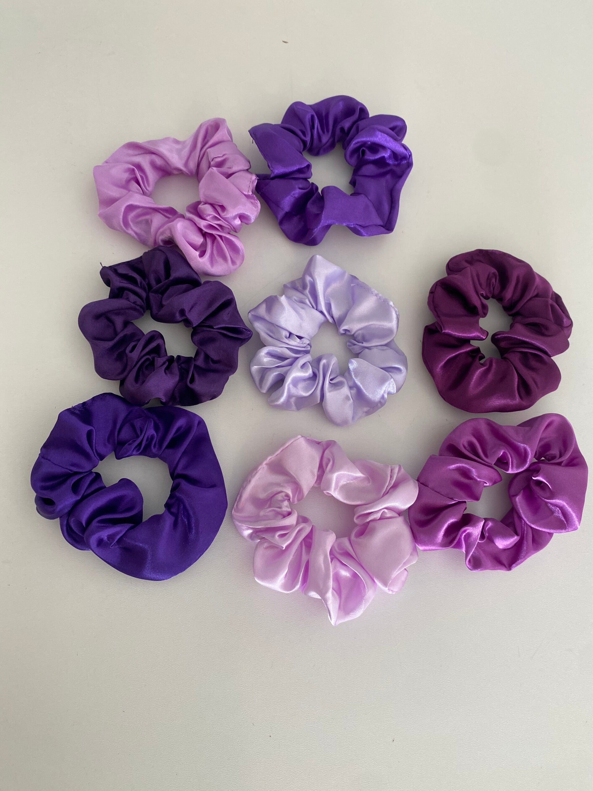 Scrunchies - paars