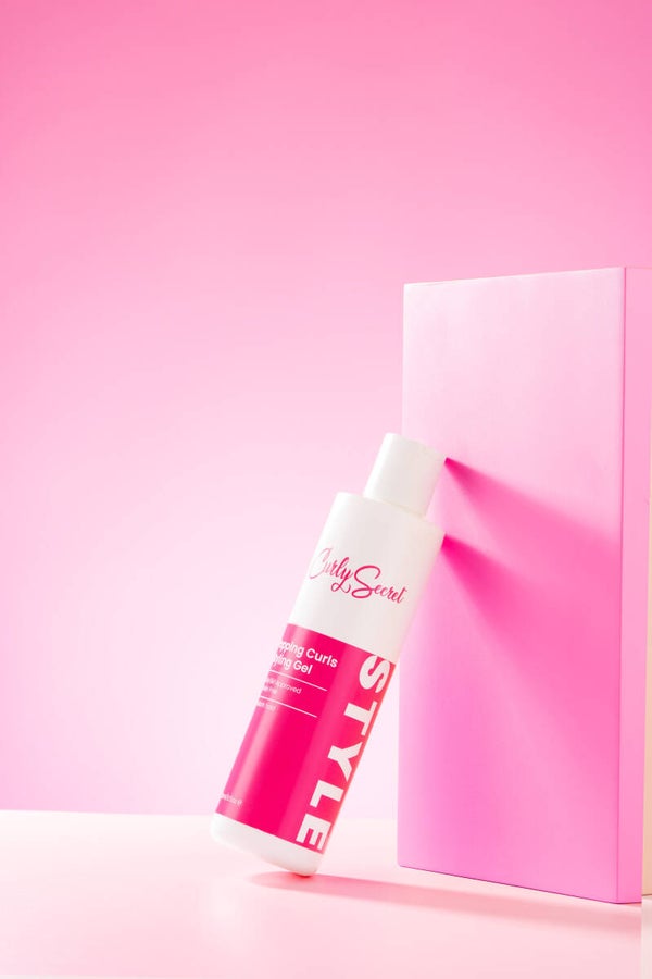 Popping curls styling gel
