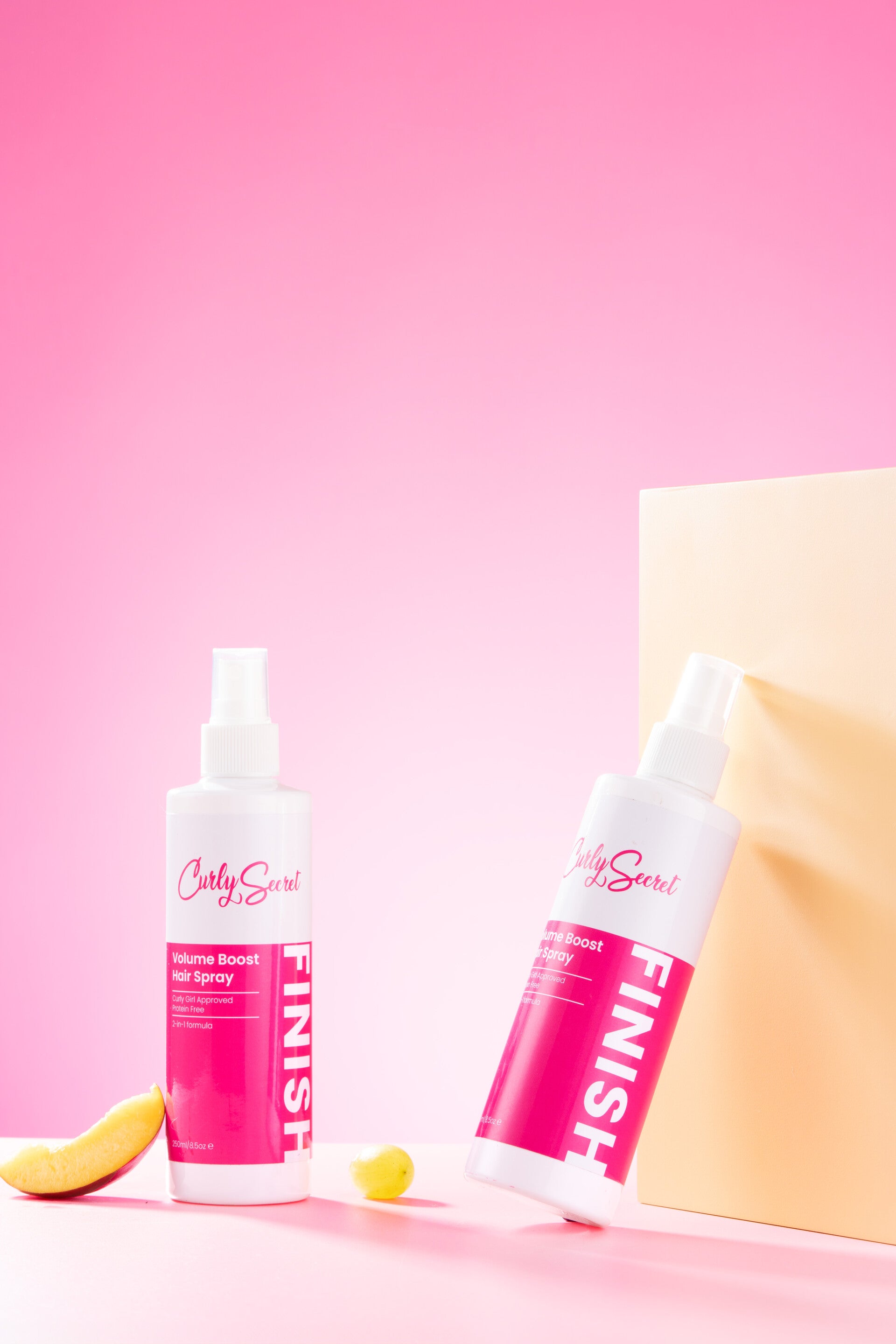 Volume boost hair spray