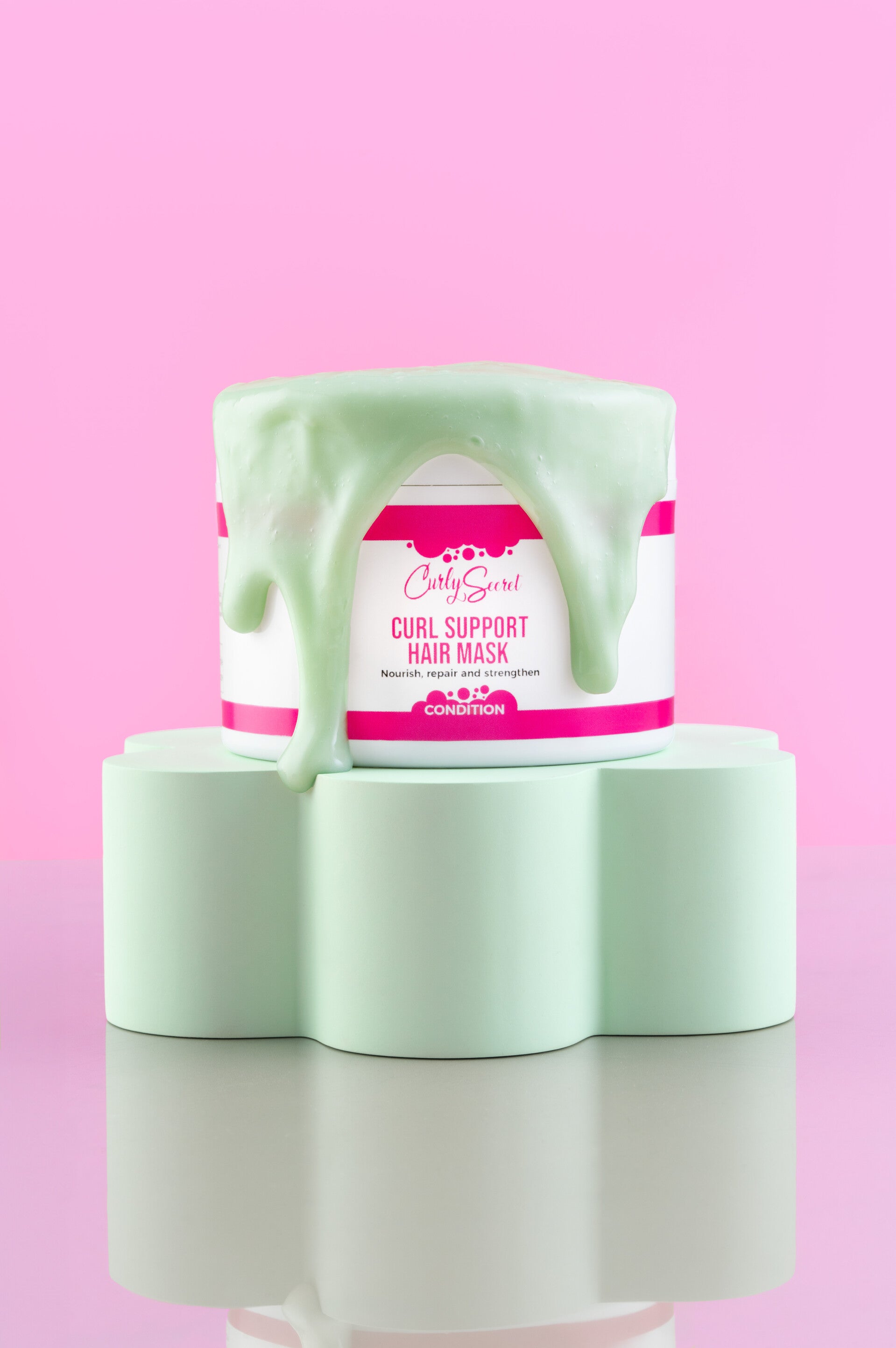 Curl support hair mask