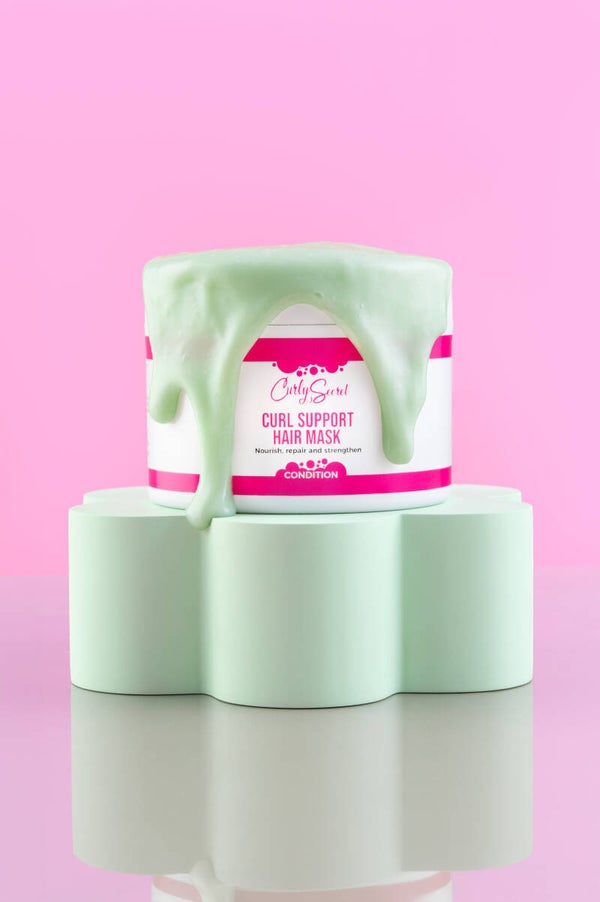Curl support hair mask