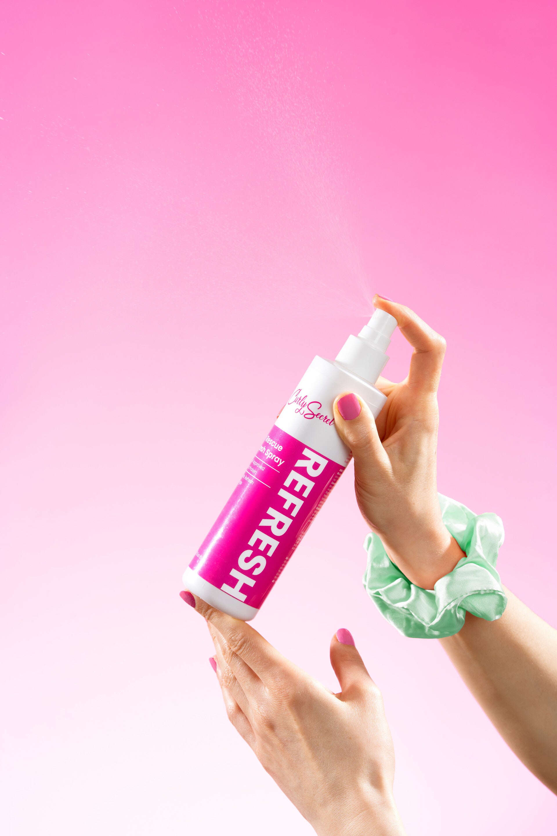 Curl rescue refresh spray