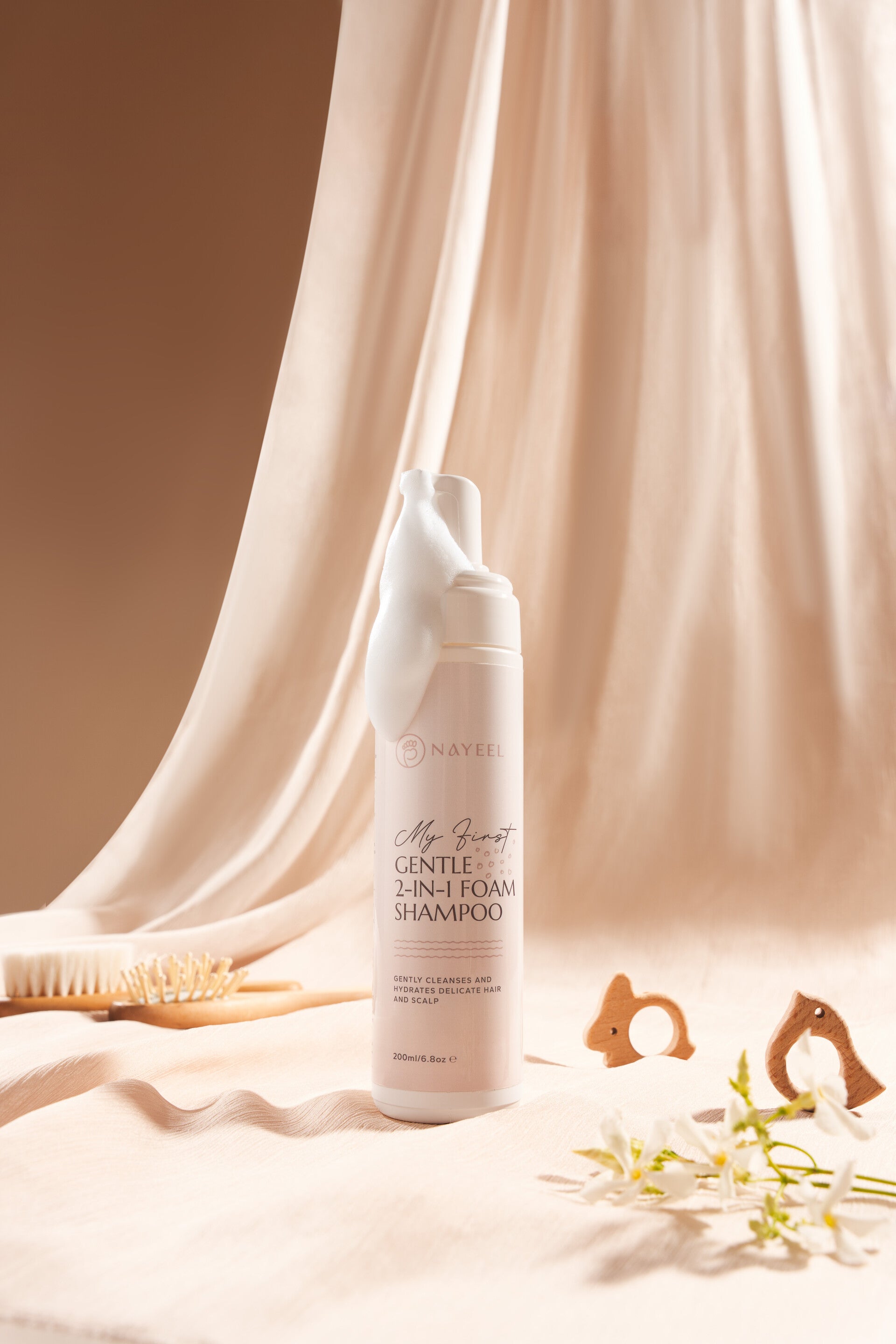 Nayeel - zachte 2-in-1 schuimshampoo
