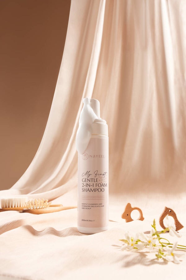 Nayeel - zachte 2-in-1 schuimshampoo
