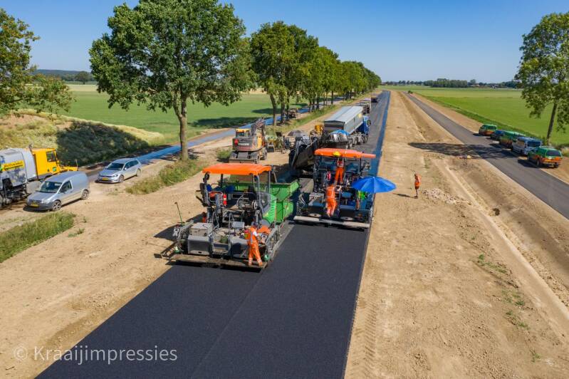 infra wegenbouw fotografie fotograaf drone