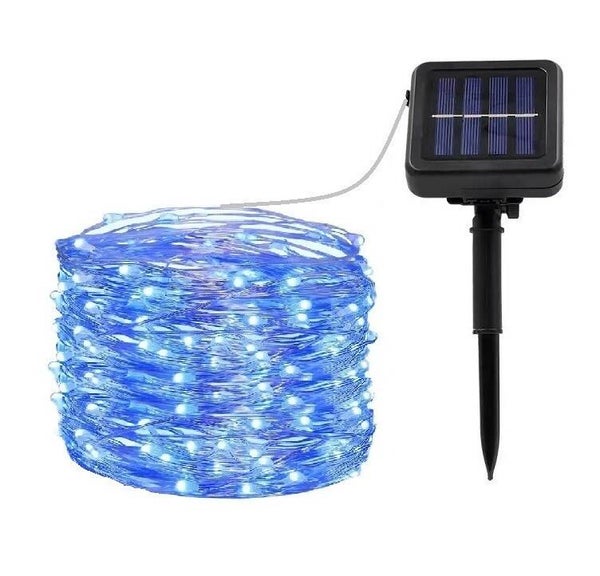 Ηλιακά Φωτάκια 20 Mέτρων 200 LED- Μπλε 22292-400-50-05