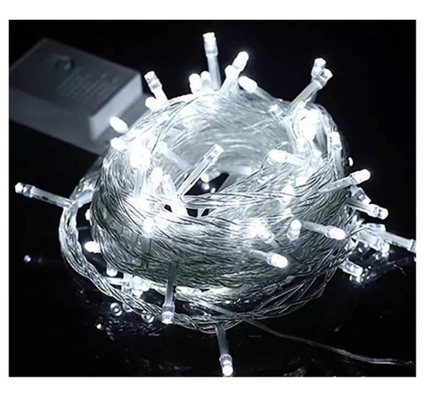 Επεκτεινόμενα Χριστουγεννιάτικα Αδιάβροχα Λαμπάκια Ρεύματος 30m 300 LED με Διάφανο Καλώδιο 22536-500-00-07