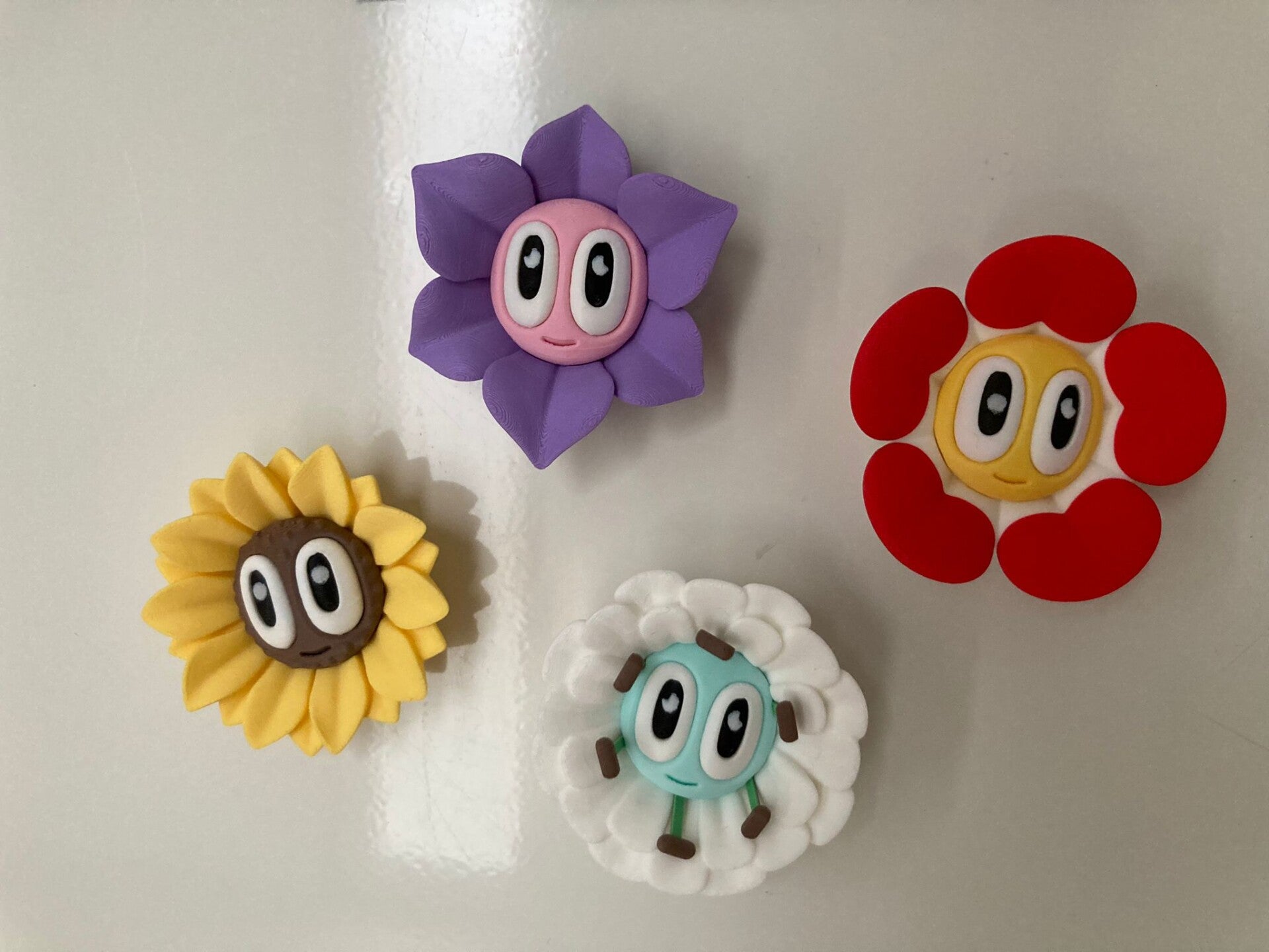 Blob Flower magneten