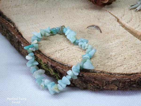 Bracelet Baroque "Amazonite" A