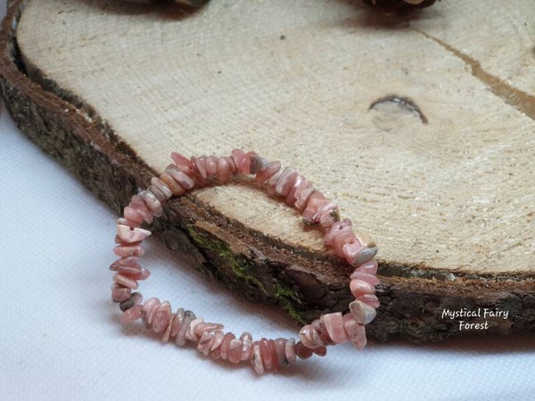 Bracelet Baroque "Rhodochrosite" A+