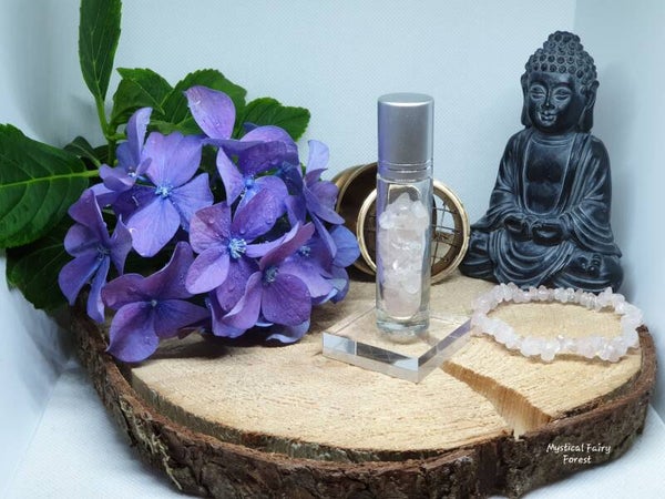 Roll-on Quartz rose Pierre Fine Naturelle