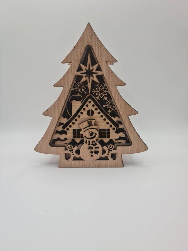 Kerstboom - Winterdorp