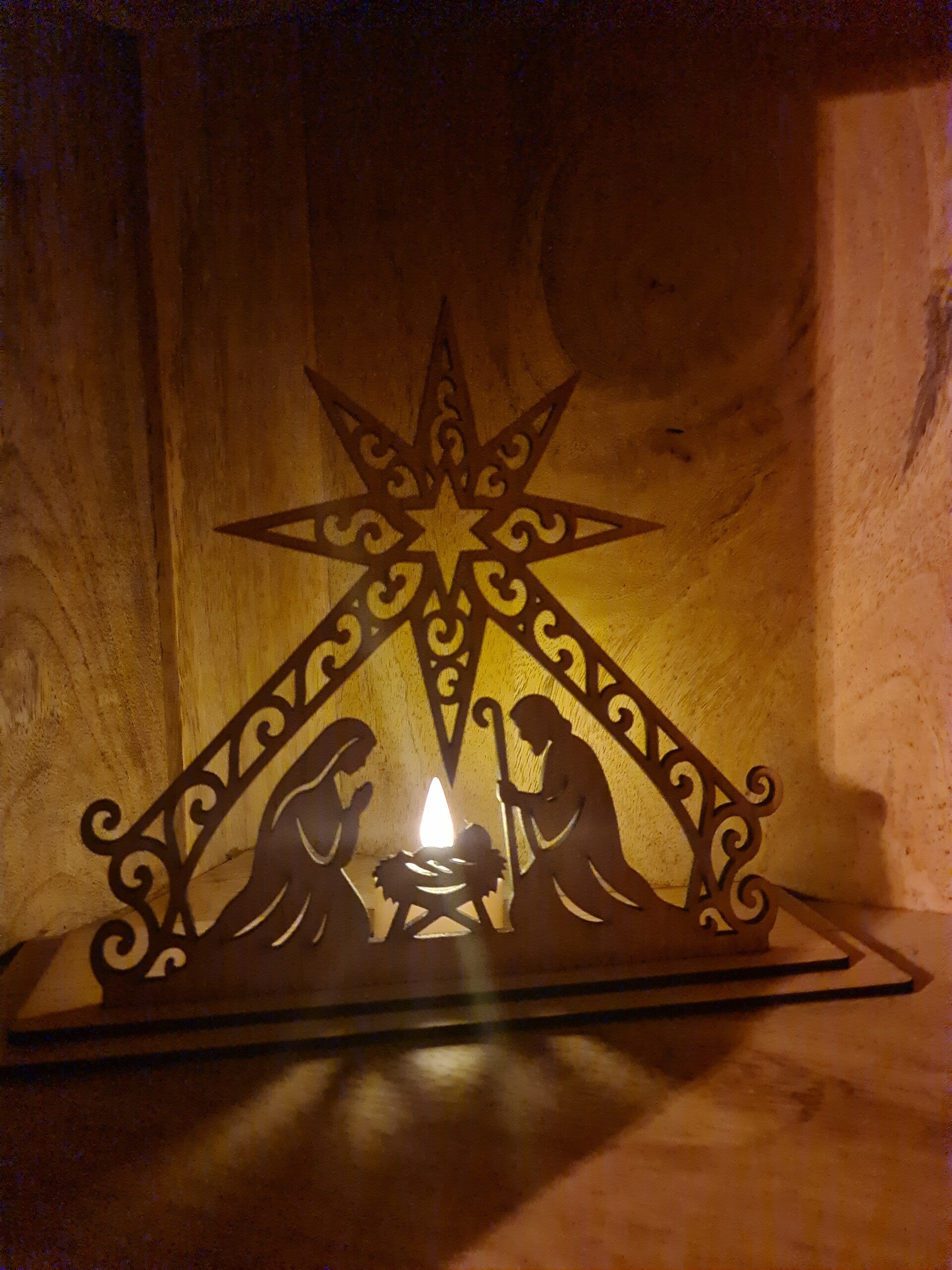 Kerststal sierlijk