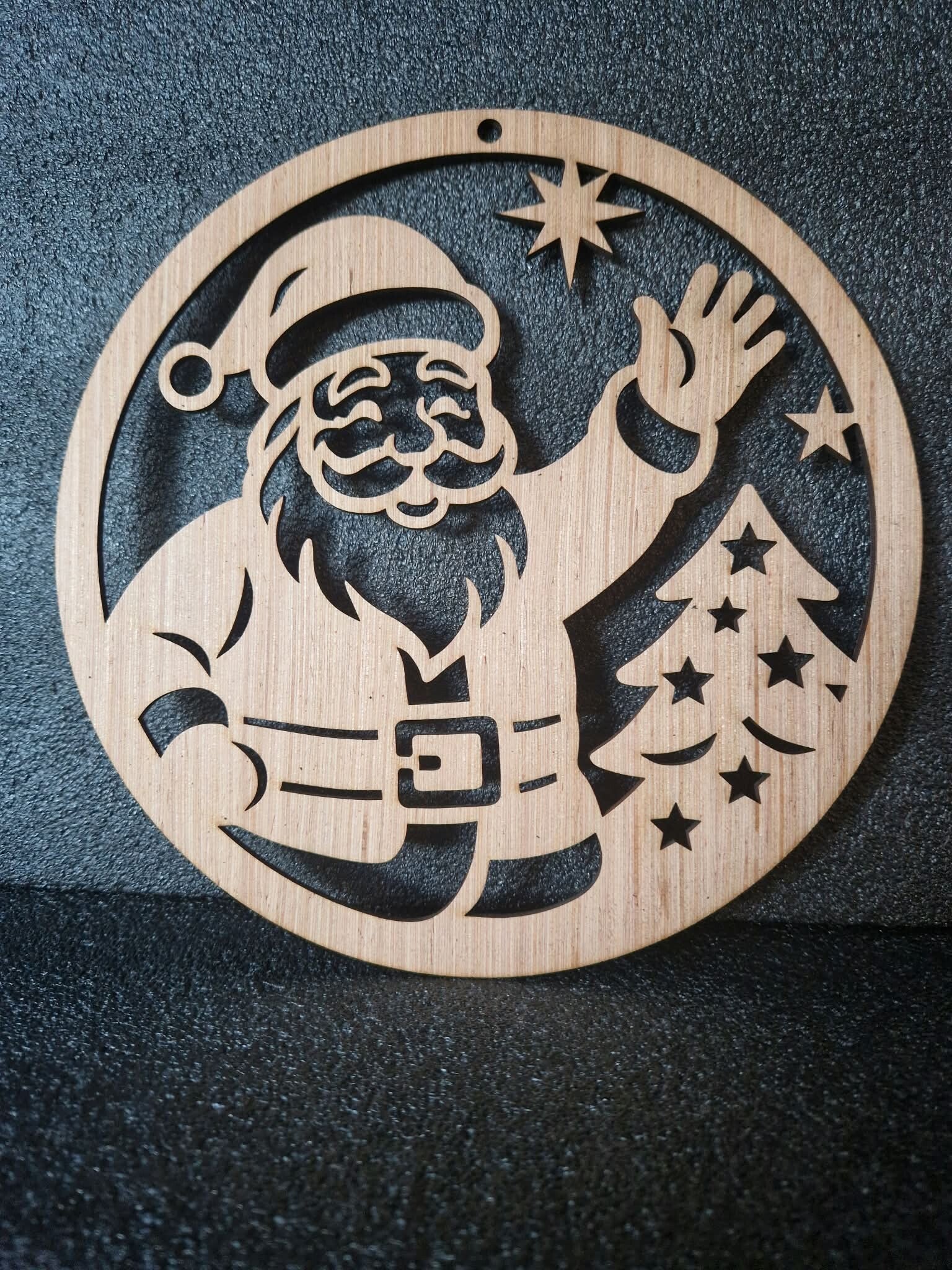 Kerstbord - Kerstman