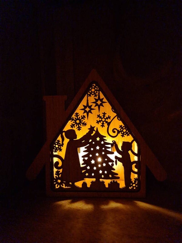 Kersthuisje – Warme Kerstsfeer