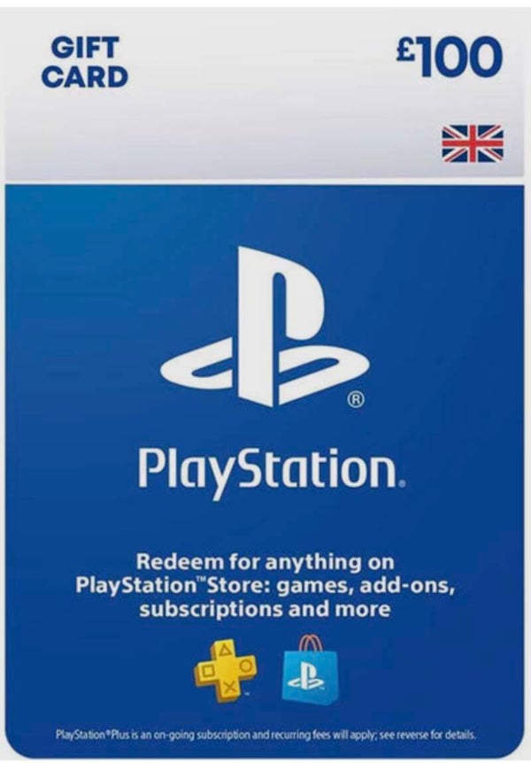 PlayStation £100 PlayStation Gift Card