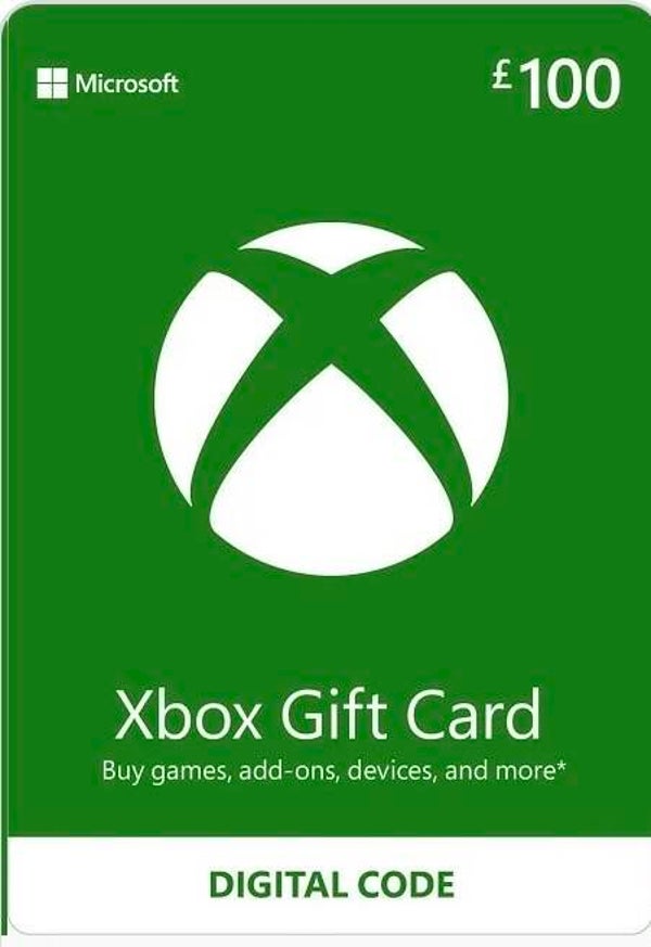 Xbox £100 Xbox Gift Card - Digital Code