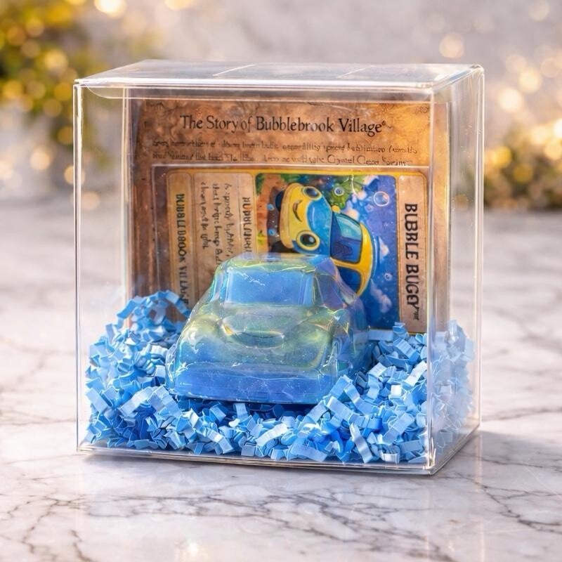 Bubble Buggy Fun Kids Soap | Bubblebrook Village Character | Citrus Jasmine Ocean Breeze | 4 oz