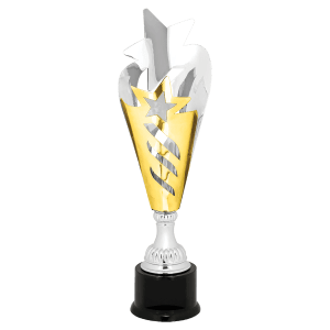 Gold Flame Trophy - 3 Sizes Available