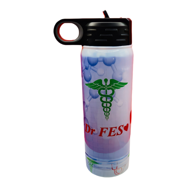 20 oz Fully Customizable water Bottle