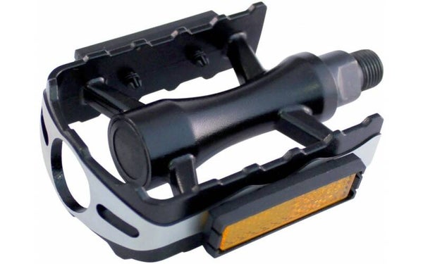 Pedaalset SP610 Aluminum Zwart/Zilver