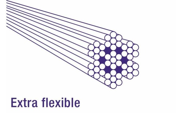 Rem binnenkabel Elvedes 3000mm RVS Ø1,5mm Weinmann- en koppelingnippel