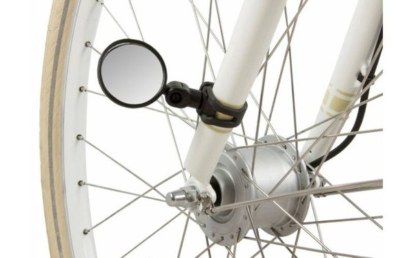 Fietsspiegel M-Wave Spy Mini kort REKKER BEVESTIGING PAST ALTIJD 