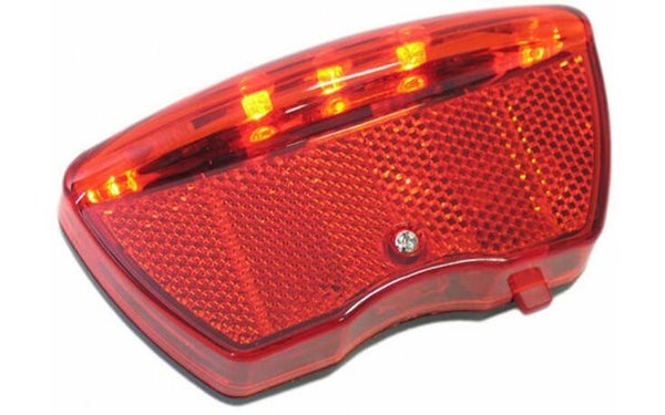 Dragerachterlicht Ikzi 5-led met Sensor incl. batterijen