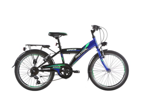 kinderfiets  jongens mistral 20" 6 vit shimano 