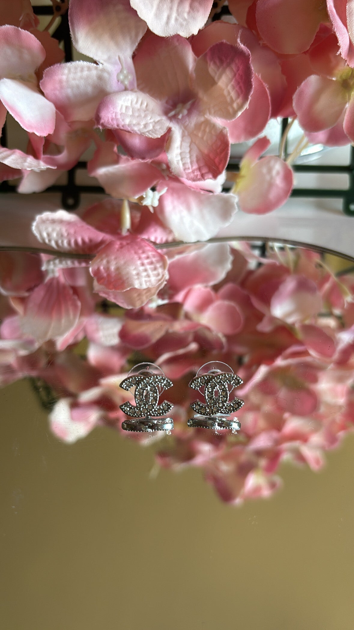 Orecchini brillantini piccoli cc