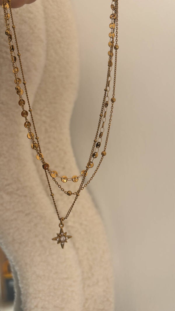 Collana doppi strati