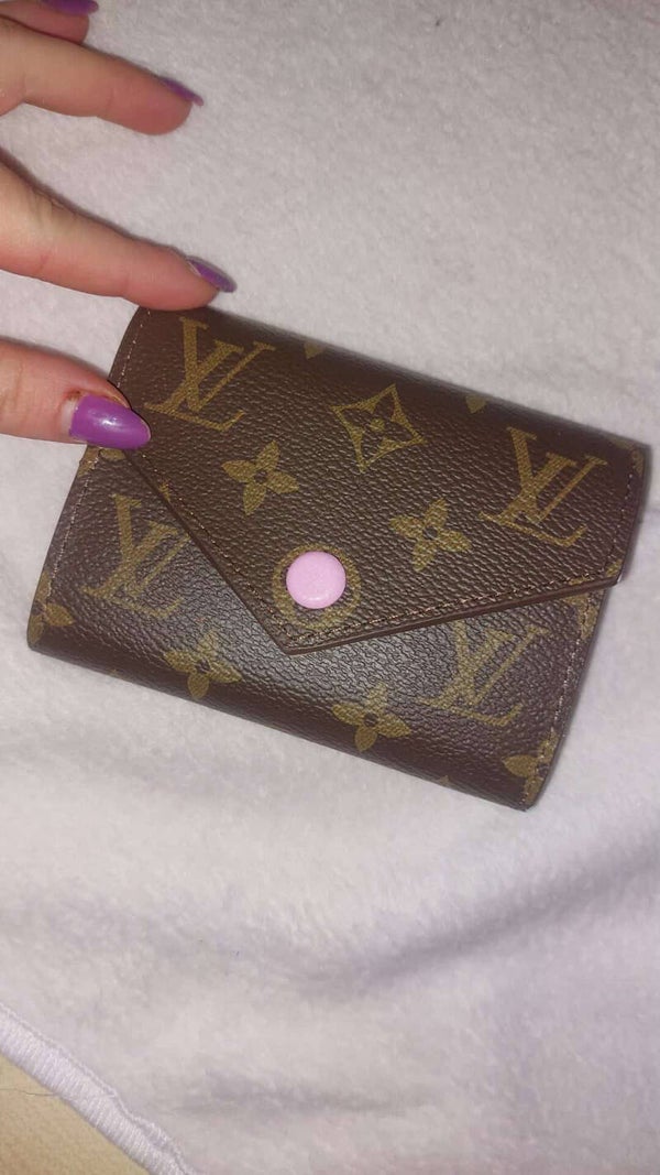 Portafoglio Louis pink