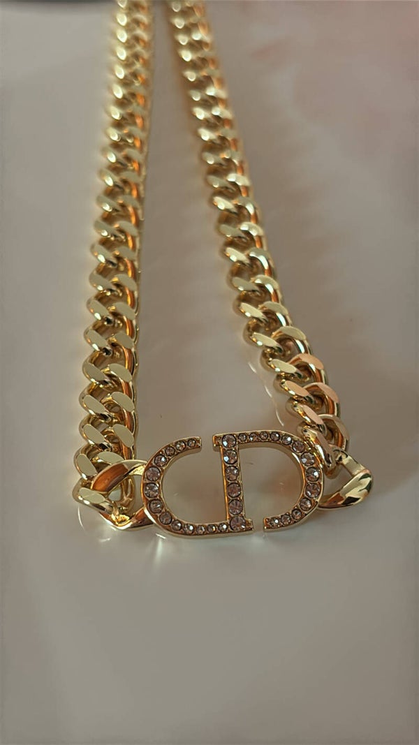 Collana CD brillantini
